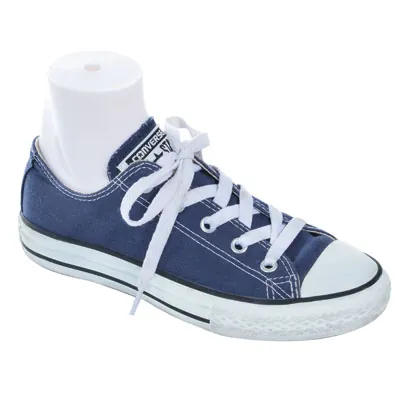 Mannequin pied enfant fibre de verre - Présentoir chaussettes et chaussures - Blanc - Jambes et pieds-3