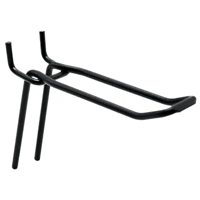 Tiges doubles noir sablé - L 10 cm - pour fonds perforés - Accessoires fonds perforés