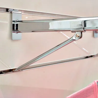 Tige de renfort pour barre de penderie déportée - Penderies pour panneaux rainurés-1