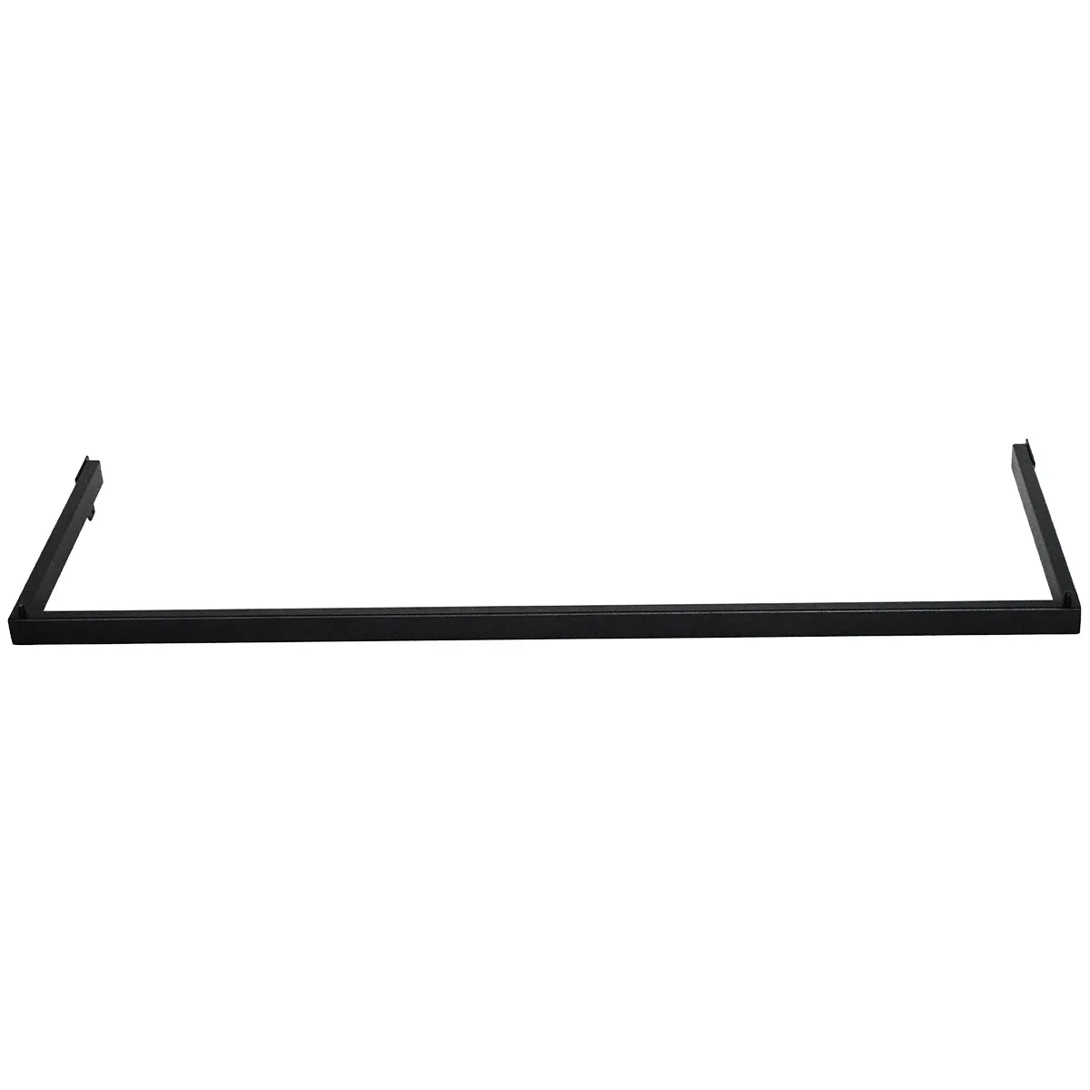 Barre de penderie - Ligne Square 25 noir-1