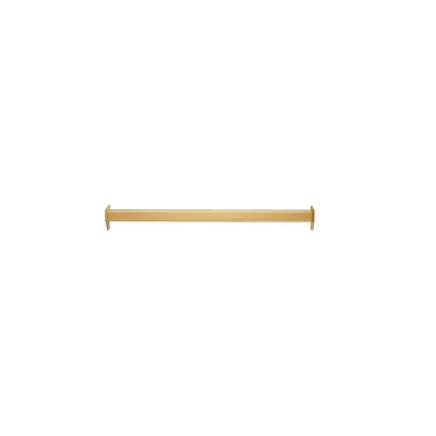 Barre de charge - Or - L 60 cm - section tube 30 x15 mm - Ligne Square 25 or