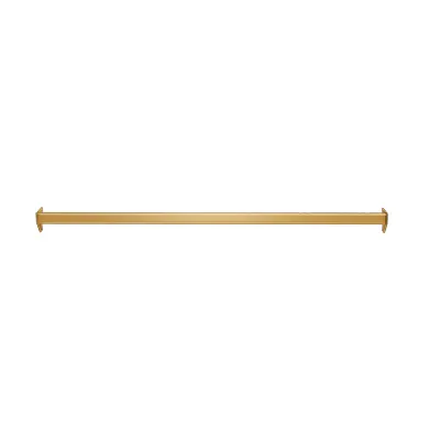 Barre de charge - Or - L 100 cm - section tube 30 x15 mm - Ligne Square 25 or