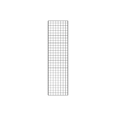 Grille d’exposition métal - Grille double cadre - noir - 150 × 40 cm - Paquet de 2 - Grilles murales