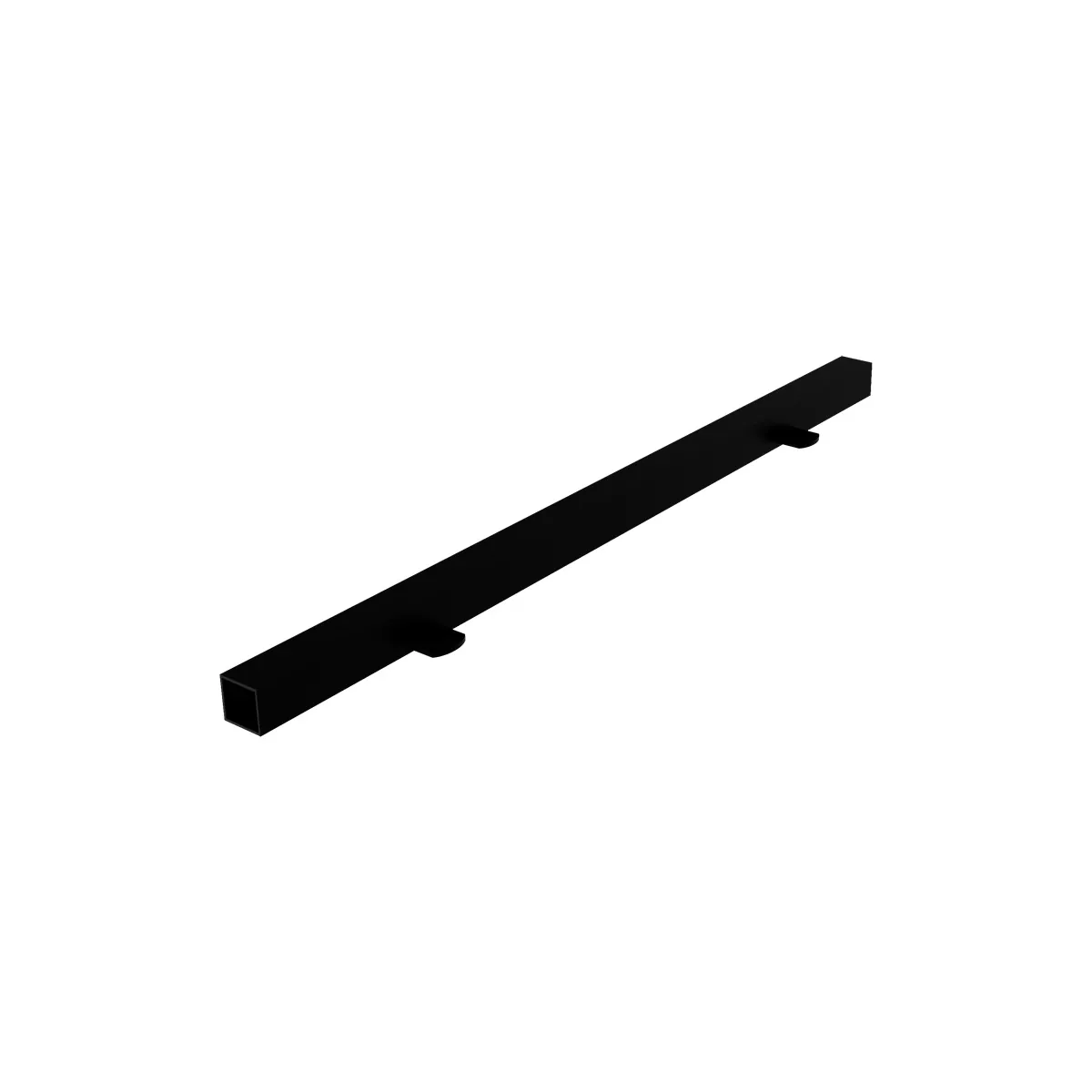 Entretoise pour Module Central Square Noir Sablé L.57,8 cm - Lot de 4 - Ligne Square 25 noir