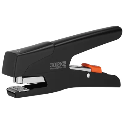 Pince-agrafeuse sans effort 30 feuilles 24/6 et 26/6 Deli – Noir - Agrafage
