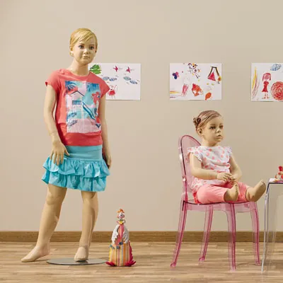 Mannequin enfant fille 6/8 ans - Mannequins enfants-2