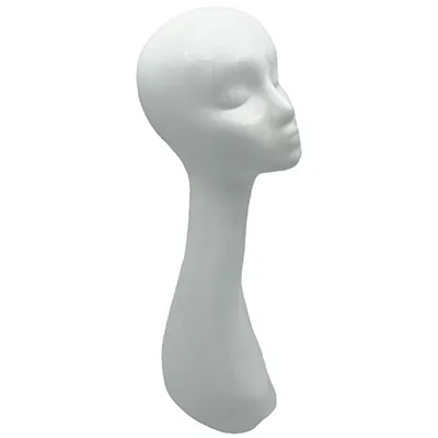 Tête femme design fibre de verre H 51 cm - Têtes-1