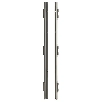 Profils U pour fond ép. 19 mm - Ligne Store gris métallisé pas de 50 mm
