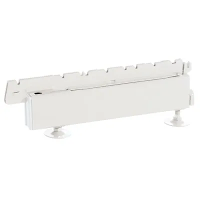 Embase pour montant - Ligne Store blanc pas de 50 mm