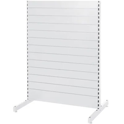 Fond tôle multi-lames pas de 50 mm - Ligne Store blanc pas de 50 mm-1