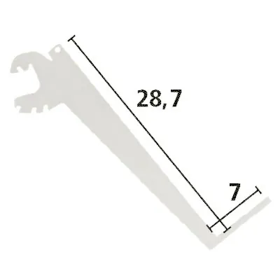 Console inclinable pour tablettes CD/DVD - Ligne Store blanc pas de 50 mm-1