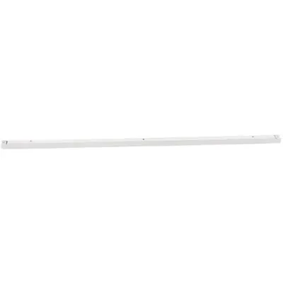 Traverse pour tablette verre - Ligne Store blanc pas de 50 mm