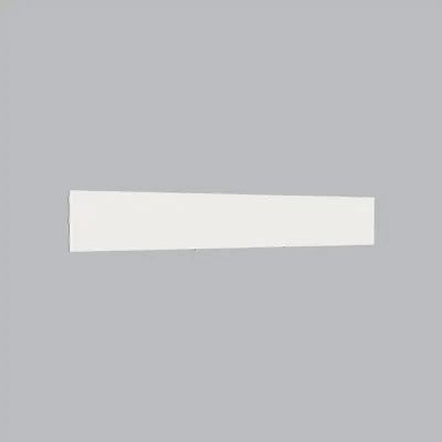 Fond tôle plein pas de 25 mm - Ligne Store blanc pas de 25 mm