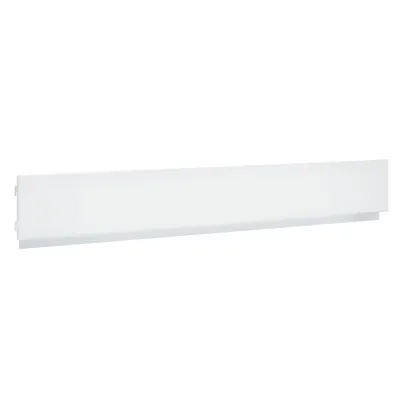 Fond tôle multi-lames pas de 25 mm - Ligne Store blanc pas de 25 mm