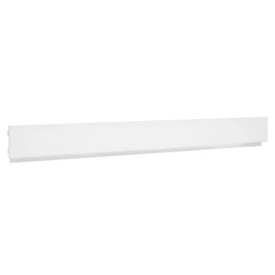 Fond tôle multi-lames, pas de 25 mm - Ligne Store blanc pas de 25 mm