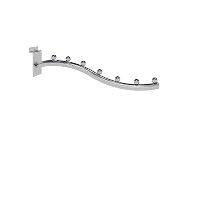 Bras incliné 6 picots - Bras