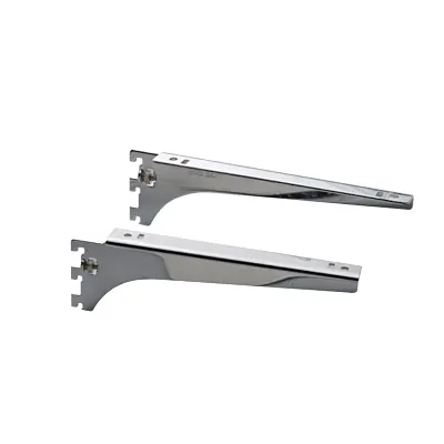 Consoles équerres chromées - Ligne Single