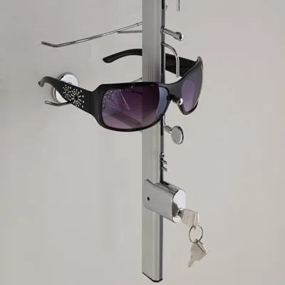 Présentoir lunettes mural 1 face avec serrure - Présentoirs lunettes-1