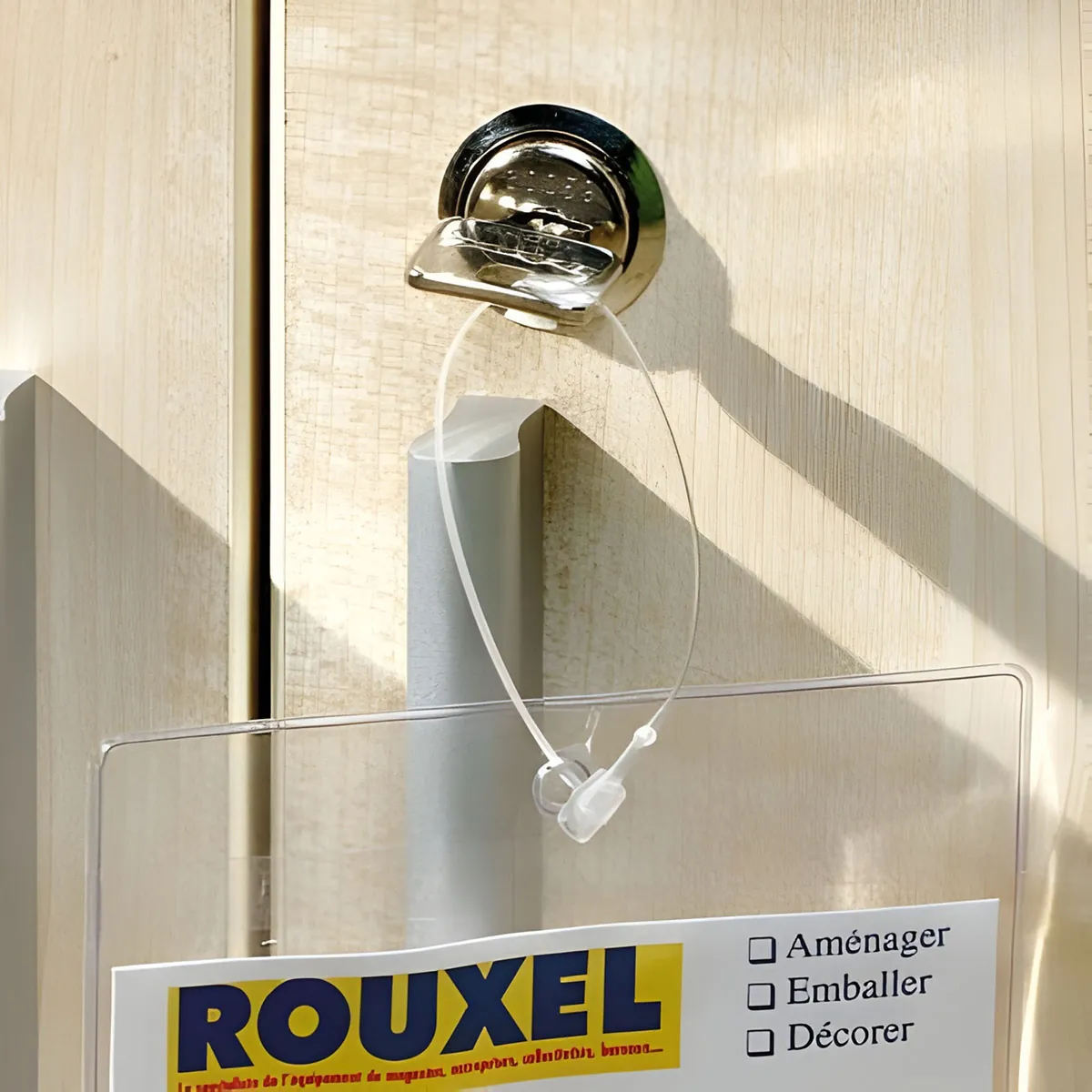 Liens manuels antivol 225mm polypropylène - Boîte de 5000 - Liens manuels antivol-1