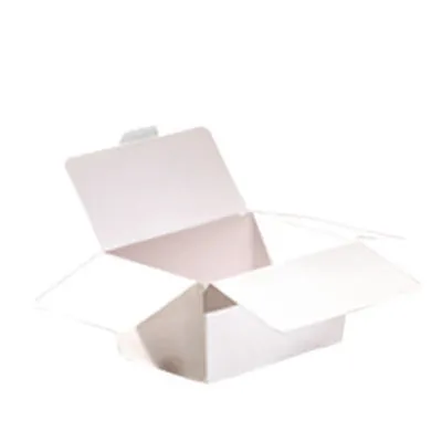 Ballotin chocolat carton blanc intérieur blanc 375g 13 x 7 x 6,3 cm - Ballotin chocolat vide - Lot de 25 - Ballotins chocolats