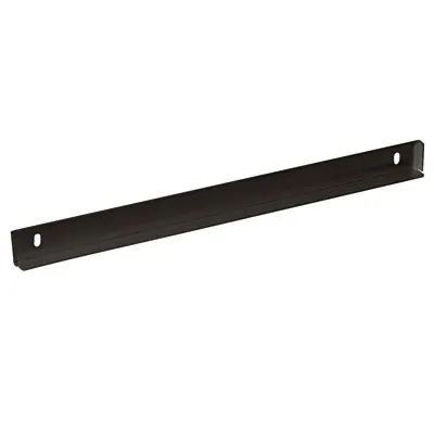 Support tablette bois - Ligne Store noir pas de 25 mm