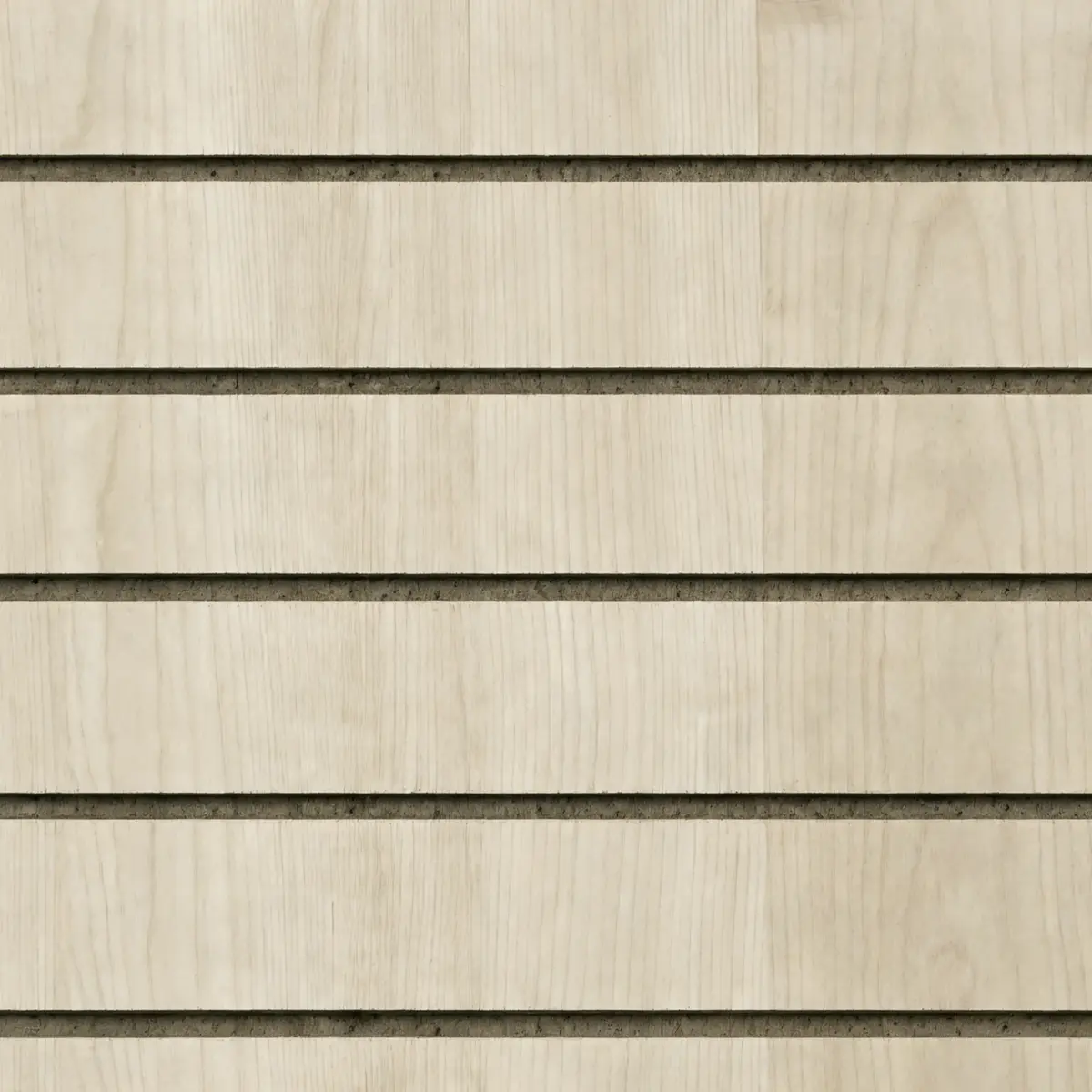 Panneau rainuré MDF chêne clair 120 x 120 cm – Entraxe 15 cm – 7 rainures – Épaisseur 18 mm - Lot de 2 - Panneaux rainurés