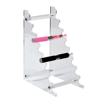 Présentoir plexi escalier 8 compartiments pour stylo - Porte-stylo - Présentoirs stylos-1