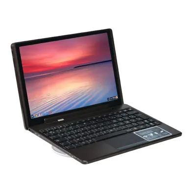 Mini support incliné pour tablette et ordinateur portable transparent ø 14,5 x H 5,5 cm - Présentoirs téléphonie, multimédia-1