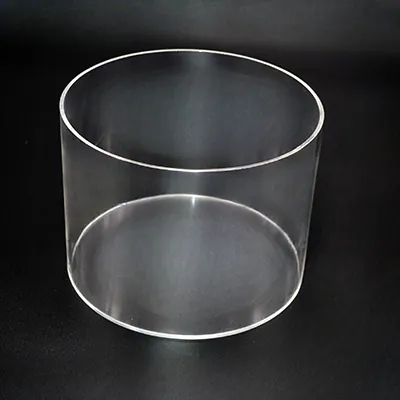 Boîte de présentation PMMA ronde ø 15 x H 10 cm - Supports Plexi