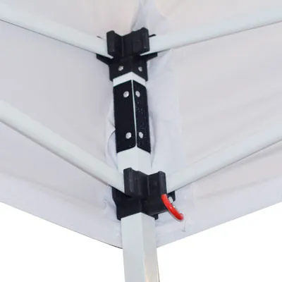 Barnum pliant - Tente pliante 3x3m 250 g/m² carré 32mm blanc - Tentes pliantes, Barnums pliants-2