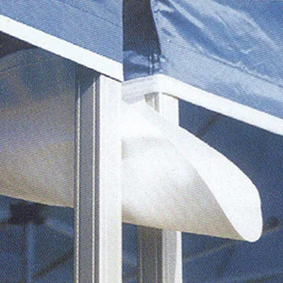 Gouttière barnum 3m polyester 300g/m² - Gouttière tente pliante - Tentes pliantes, Barnums pliants