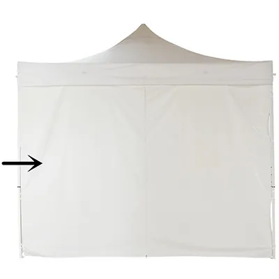 Lot complet murs pour tente pliante 300x300 cm - blanc - 250 g/m² - Tentes pliantes, Barnums pliants