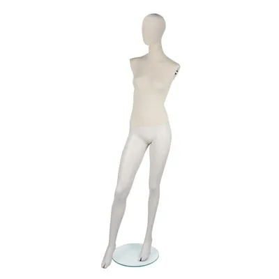 Mannequin femme vintage sans bras - Mannequins abstraits