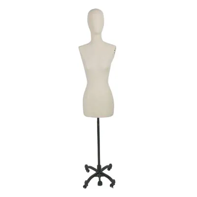 Buste couture femme H 98 cm Écru - Mannequin couture femme - Bustes couture, torses couture-3