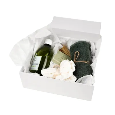 Boîtes aimantées - blanc brillant - 27 x 21 x H 10,5 cm - par 5 - Boites aimantées-4