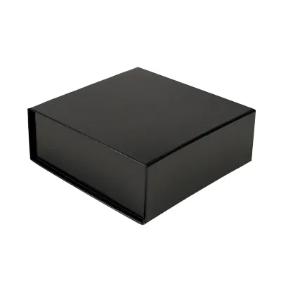 Boîtes aimantées - noir brillant - 31 x 25 x H 12,5 cm - par 5 - Boites aimantées-5