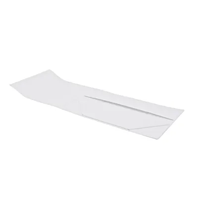 Boîte cadeau pliable blanche à pois or 33x25,5x14cm – Paquet de 5 - Boites cadeaux carton pliables-1