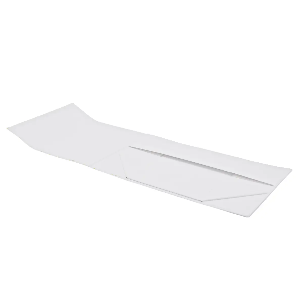 Boîte cadeau pliable blanche à pois or 33x25,5x14cm – Paquet de 5 - Boites cadeaux carton pliables-1