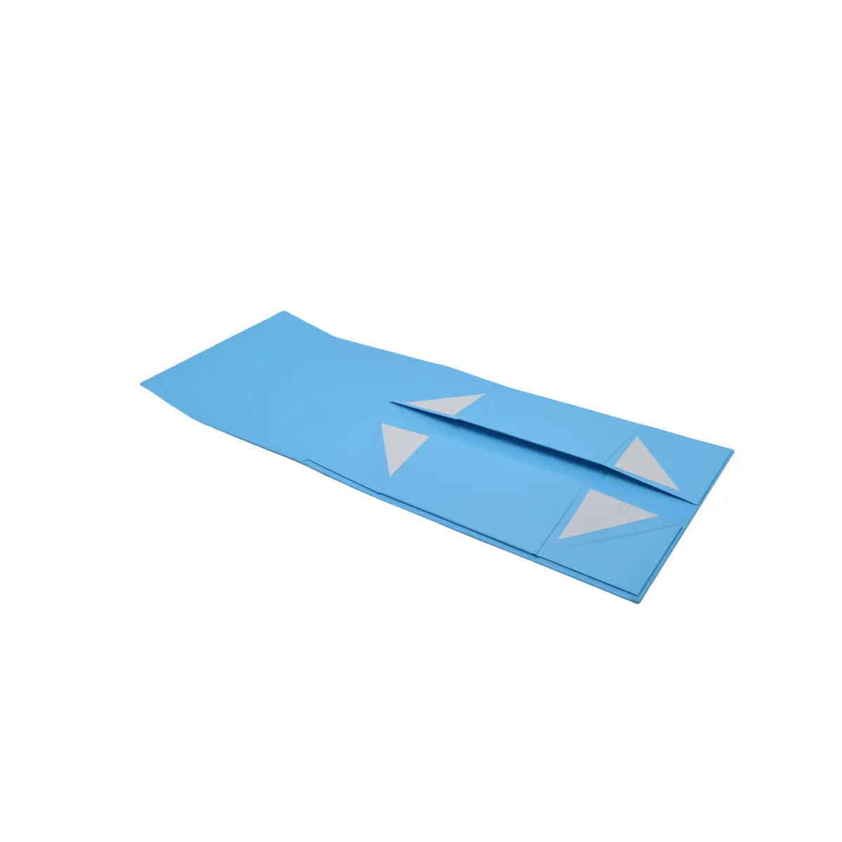 Boîte cadeau pliable bleu ciel 29x22x12cm – Paquet de 5 - Boites cadeaux carton pliables-1