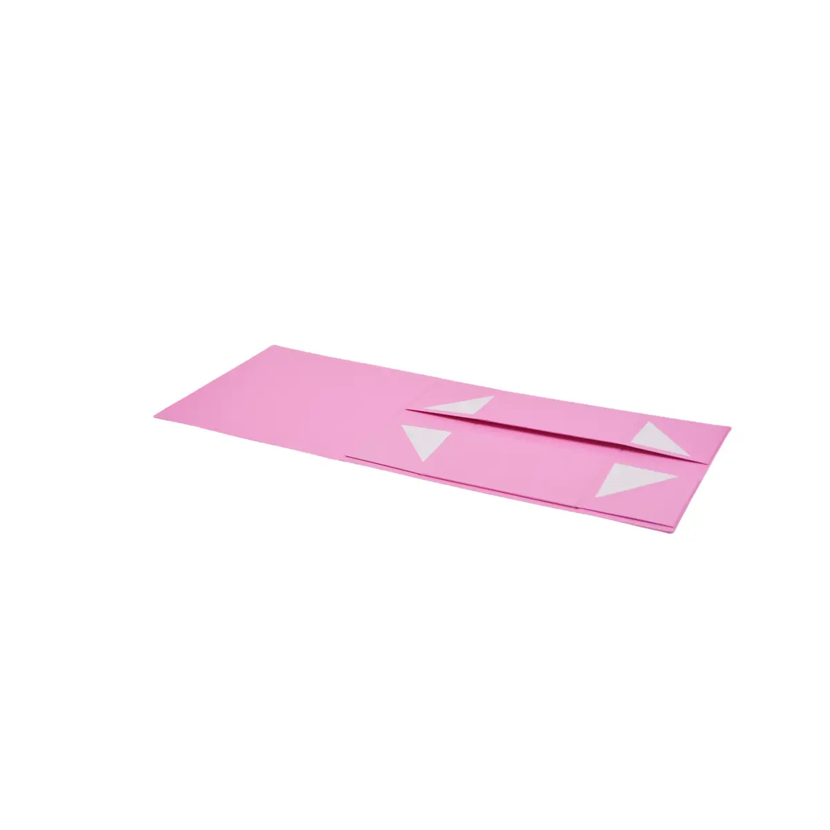 Boîte cadeau pliable rose 29x22x12cm – Paquet de 5 - Boites cadeaux carton pliables-1
