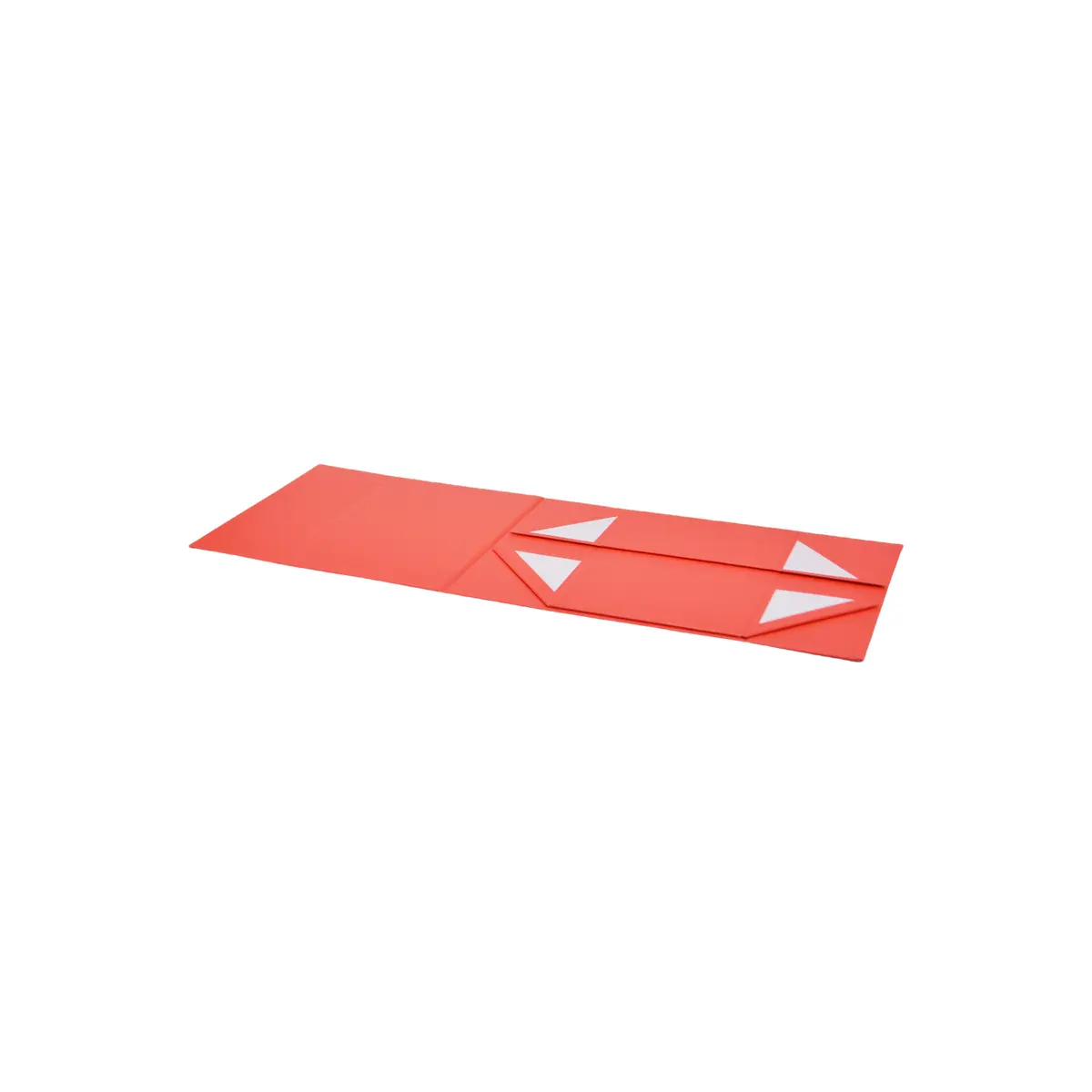 Boîte cadeau pliable rouge 29x22x12cm – Paquet de 5 - Boites cadeaux carton pliables-1
