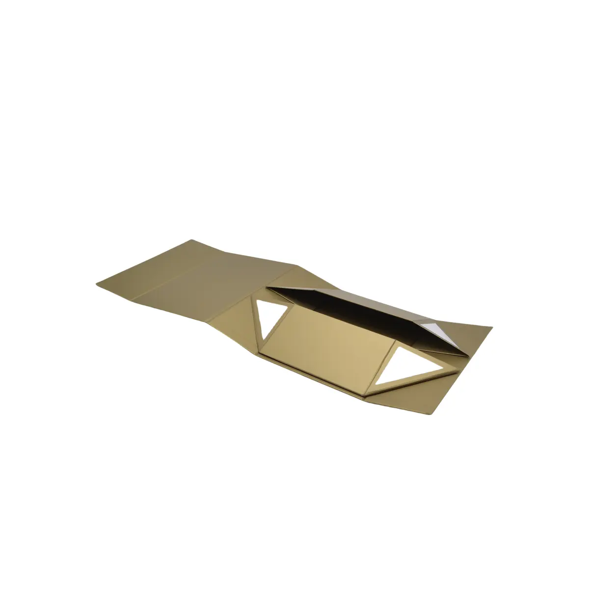 Boîte cadeau pliable or 29x22x12cm – Paquet de 5 - Boites cadeaux carton pliables-1