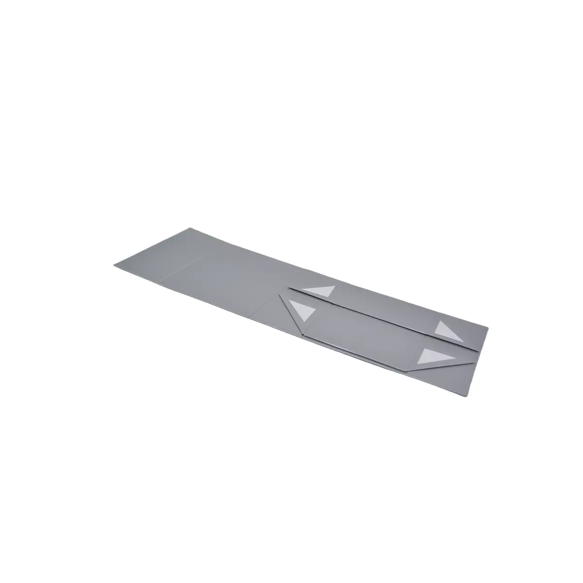 Boîte cadeau pliable argent 29x22x12cm – Paquet de 5 - Boites cadeaux carton pliables-1