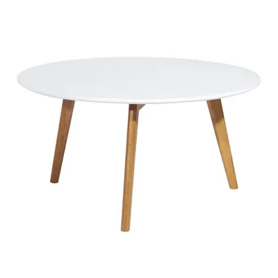 Table en bois ronde - Tables de présentation