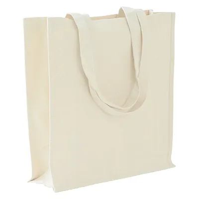 Totebag - Sac coton beige 36 x 11 x 37 cm - Paquet de 10 - Sacs coton-1