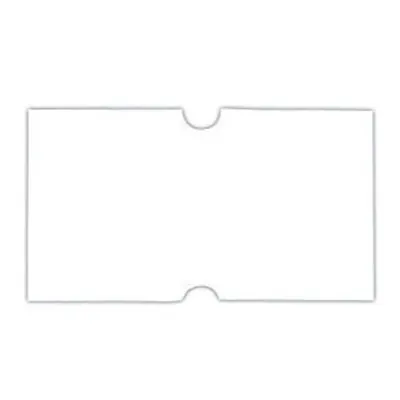Étiquette blanche 21 x 12 mm adhésive pour étiqueteuse - 10 rouleaux de 1000 - Étiquettes pour étiqueteuses