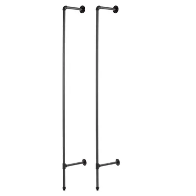 Montant mural déporté simple perforation - Ligne Factory