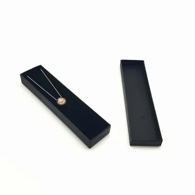 Écrin bijou pour Montre & Bracelet carton kraft noir 20,5 x 5 x 2,5 cm insert mousse - Boite bijoux – Lot de 20 - Écrins à bijoux, Coffrets à bijoux-1