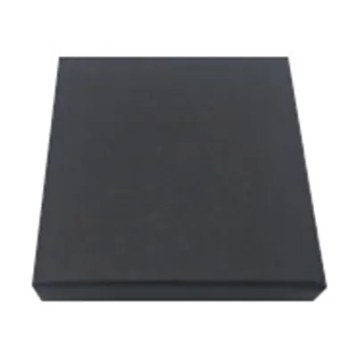 Écrin bijou plat pour Collier & Chaîne carton kraft noir 9 x 9 x 1,6 cm insert mousse - Boite bijoux – Lot de 20 - Écrins à bijoux, Coffrets à bijoux