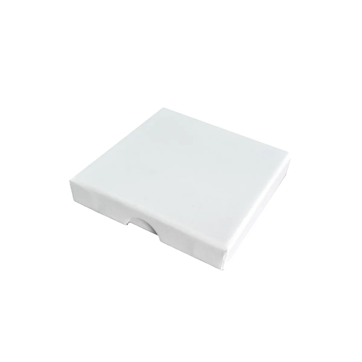 Boîte à bijoux carton 9 x 9 x 1,6 cm blanc – écrin bijoux carton – Lot de 20 - Écrins à bijoux, Coffrets à bijoux